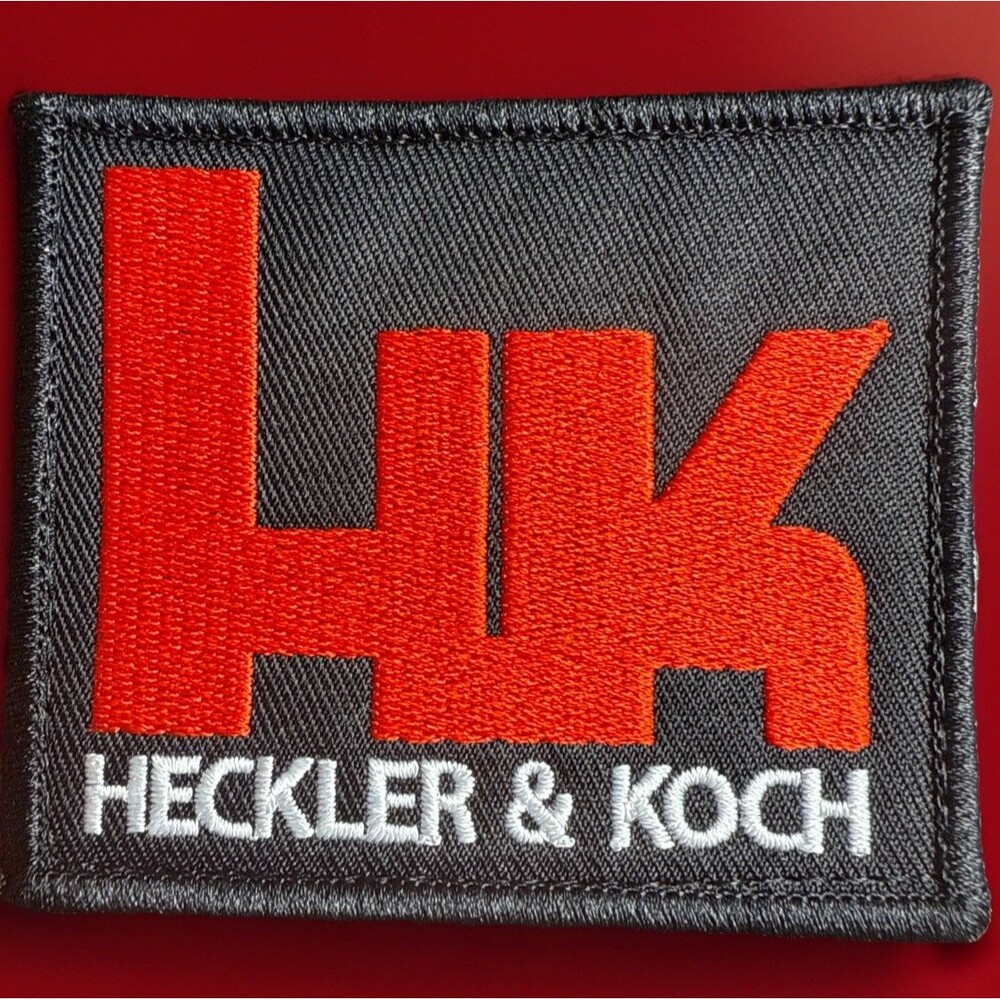 LARGE HK H&K HECKLER KOCH HOOK LOOP PATCH FASTENER BACKING USP HK45C HK45 VP9